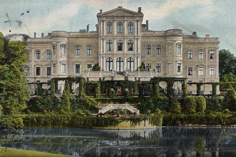 Le parc du château de Putbus